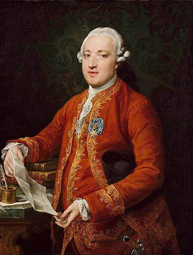 Pompeo Batoni Portrait of Jose Monino, 1st Count of Floridablanca